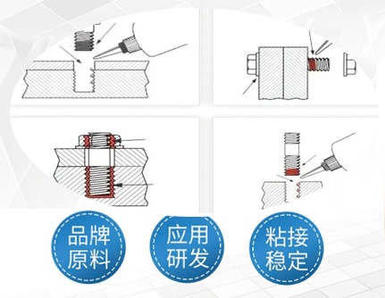 耐高溫螺紋緊固膠的使用工藝
